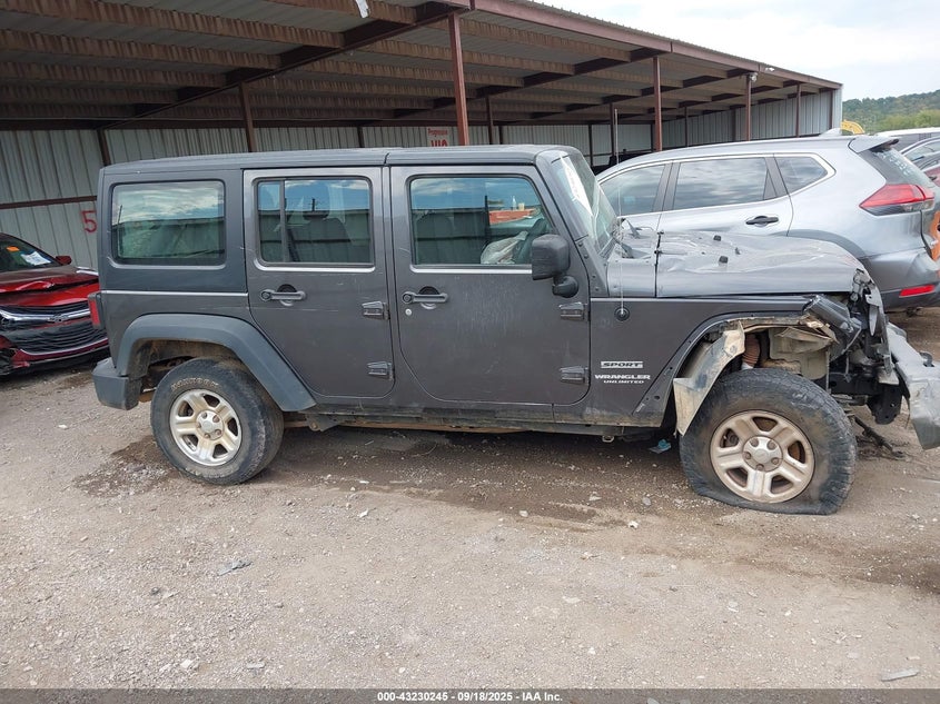 2017 JEEP WRANGLER UNLIMITED SPORT RHD 4X4 - 1C4BJWKG6HL640470