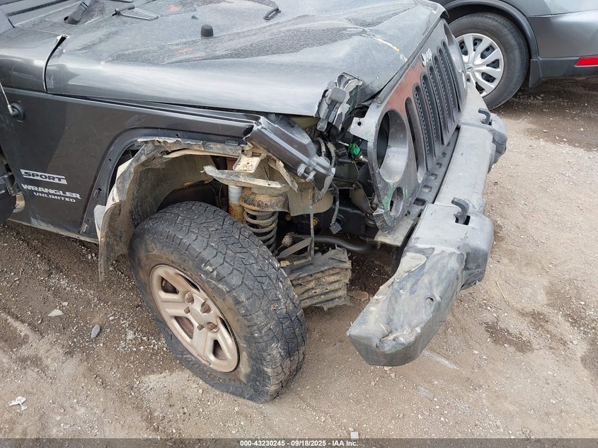 2017 JEEP WRANGLER UNLIMITED SPORT RHD 4X4 - 1C4BJWKG6HL640470