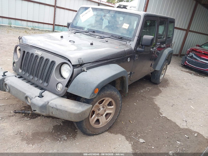 2017 JEEP WRANGLER UNLIMITED SPORT RHD 4X4 - 1C4BJWKG6HL640470