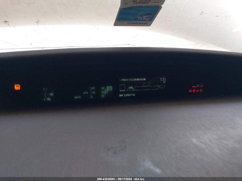 2010 Toyota Prius Ii VIN: JTDKN3DU0A0020369 Lot: 43230261