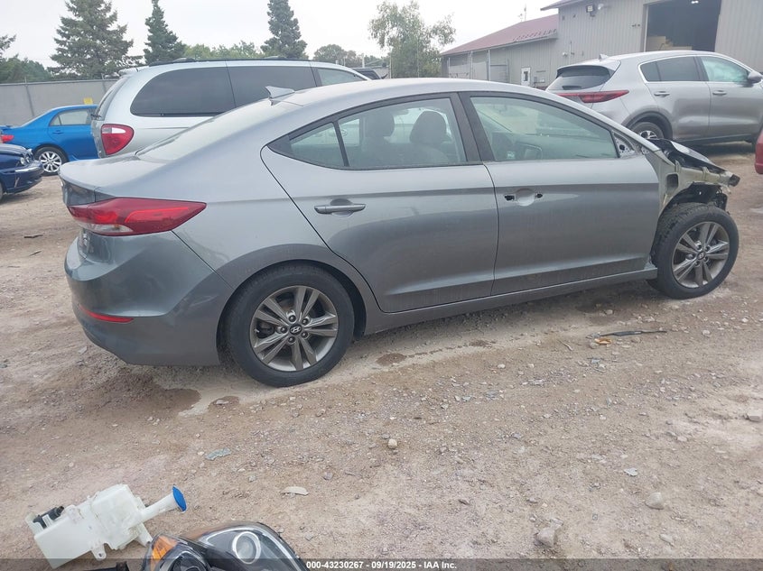 VIN 5NPD84LF7JH281090 2018 HYUNDAI ELANTRA SEL
