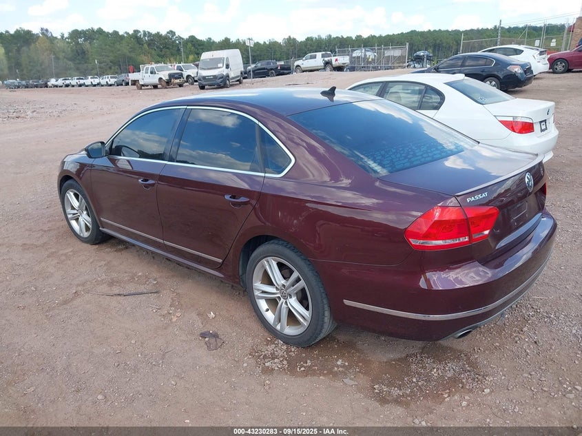1VWCS7A36EC032673 2014 VOLKSWAGEN PASSAT photo no. 3