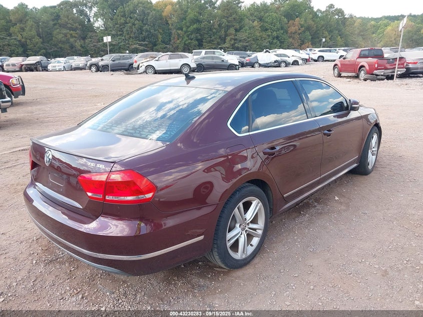 1VWCS7A36EC032673 2014 VOLKSWAGEN PASSAT photo no. 4