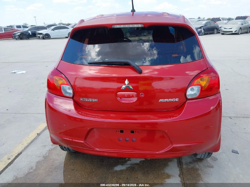 2015 Mitsubishi Mirage Es/Rf VIN: ML32A4HJ2FH047182 Lot: 43230296