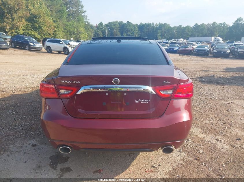 2016 Nissan Maxima 3.5 Sl VIN: 1N4AA6AP5GC415135 Lot: 43230308