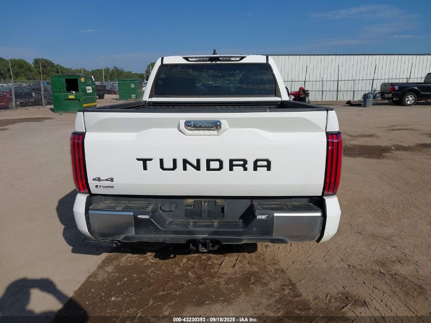 2024 Toyota Tundra Hybrid Limited 4Wd VIN: 5TFJC5DB8RX063632 Lot: 43408383