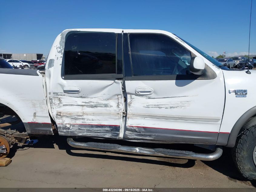 2002 Ford F-150 Lariat/Xlt VIN: 1FTRW08L12KD27664 Lot: 43230396