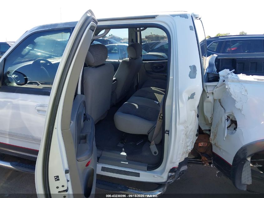 2002 Ford F-150 Lariat/Xlt VIN: 1FTRW08L12KD27664 Lot: 43230396