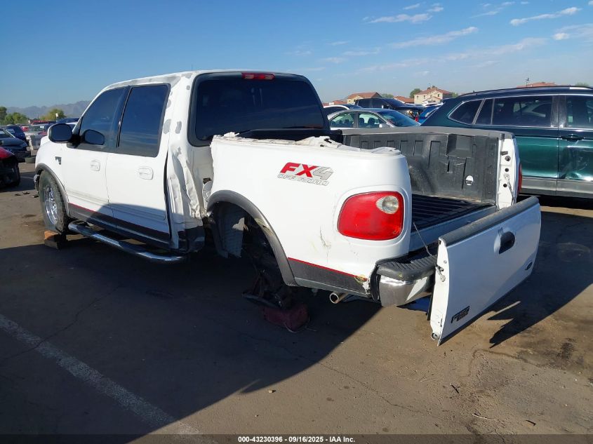 2002 Ford F-150 Lariat/Xlt VIN: 1FTRW08L12KD27664 Lot: 43230396
