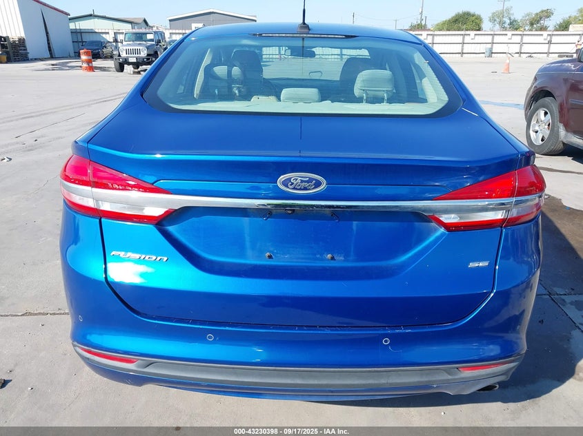 2017 Ford Fusion Se VIN: 3FA6P0H77HR104879 Lot: 43230398