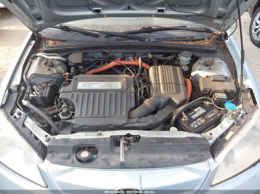 2004 Honda Civic Hybrid VIN: JHMES96694S017503 Lot: 43230414