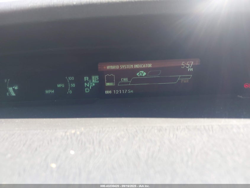 2014 TOYOTA PRIUS TWO JTDKN3DU7E0375495