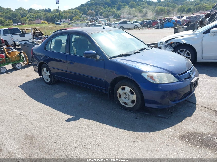 JHMES96675S014522 2005 Honda Civic Hybrid auction photo 1