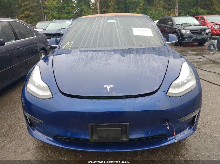 2019 Tesla Model 3 Long Range/Mid Range/Standard Range/Standard Range Plus VIN: 5YJ3E1EA0KF309137 Lot: 43230455