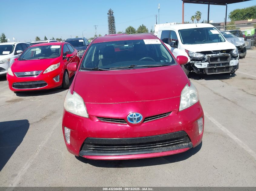 2013 Toyota Prius Two VIN: JTDKN3DU3D0348289 Lot: 43230456