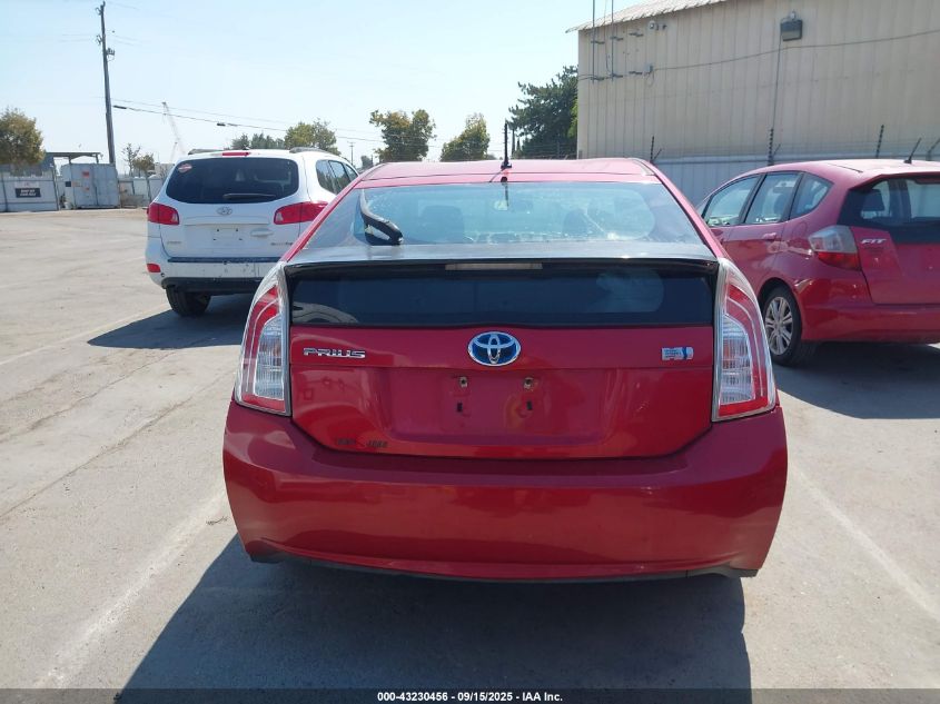 2013 Toyota Prius Two VIN: JTDKN3DU3D0348289 Lot: 43230456