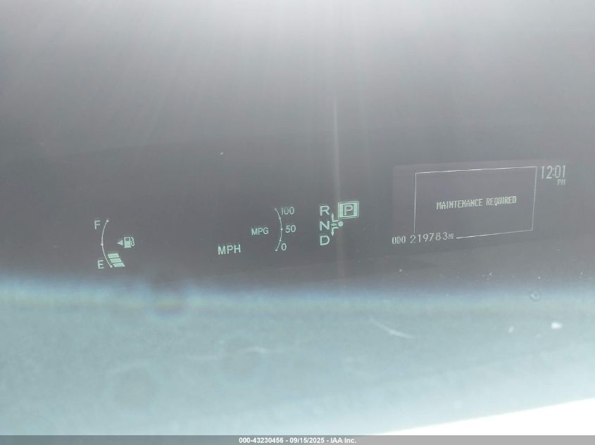 2013 Toyota Prius Two VIN: JTDKN3DU3D0348289 Lot: 43230456