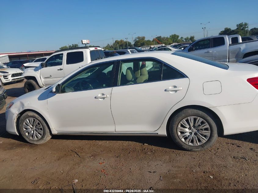 2012 Toyota Camry Le VIN: 4T1BF1FK0CU585824 Lot: 43230464