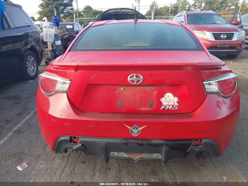 2013 Scion Fr-S VIN: JF1ZNAA15D2725437 Lot: 43230478