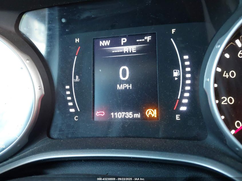 2018 Jeep Compass Sport Fwd VIN: 3C4NJCABXJT263461 Lot: 43230559