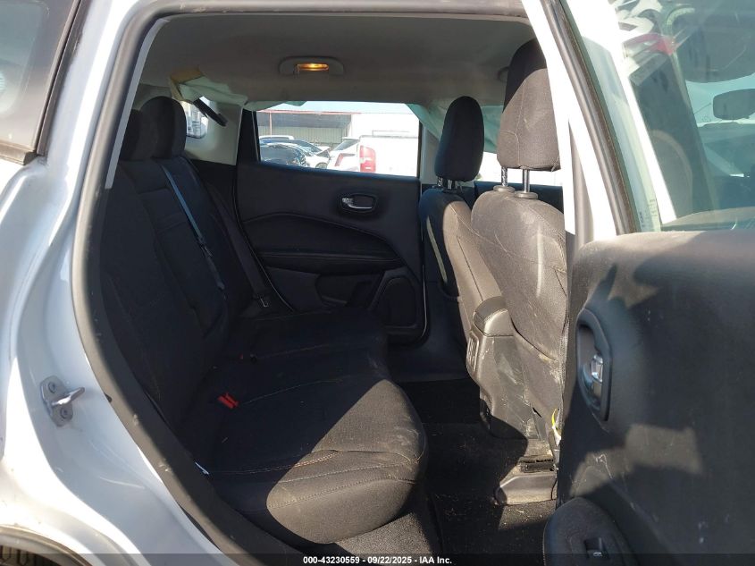 2018 Jeep Compass Sport Fwd VIN: 3C4NJCABXJT263461 Lot: 43230559