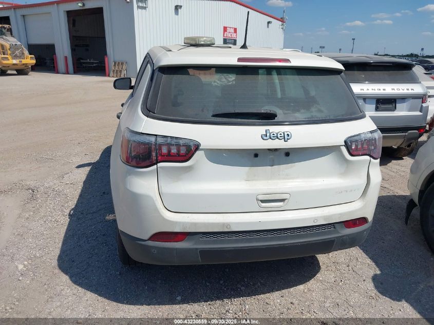 2018 Jeep Compass Sport Fwd VIN: 3C4NJCABXJT263461 Lot: 43230559