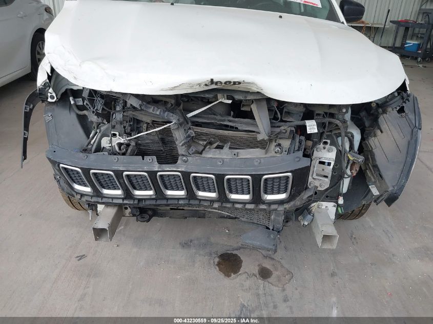 2018 Jeep Compass Sport Fwd VIN: 3C4NJCABXJT263461 Lot: 43230559