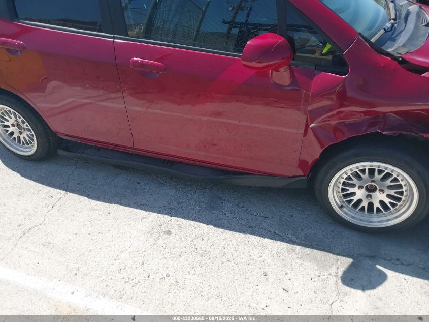 2007 Honda Fit Sport VIN: JHMGD37627S060194 Lot: 43230565