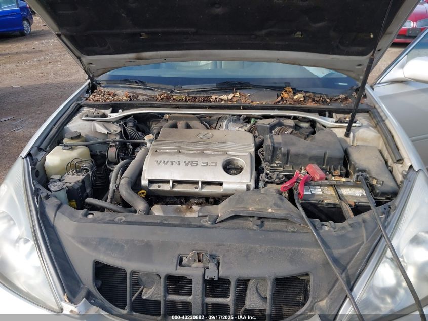 2004 Lexus Es 330 VIN: JTHBA30G245047378 Lot: 43230682