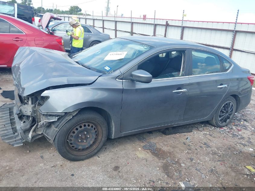 2016 Nissan Sentra Fe+ S/S/Sl/Sr/Sv VIN: 3N1AB7AP1GL657182 Lot: 43230687