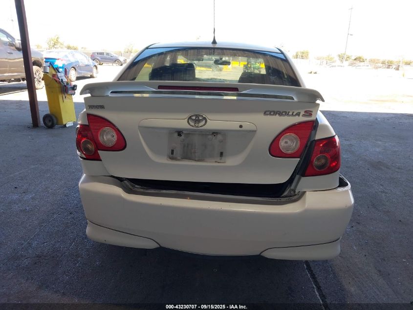 2008 Toyota Corolla S VIN: 1NXBR32E28Z021845 Lot: 43230707
