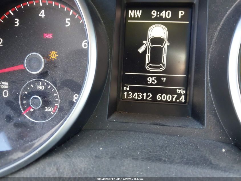 2013 Volkswagen Gti Wolfsburg Edition VIN: WVWHD7AJ7DW141657 Lot: 43230747