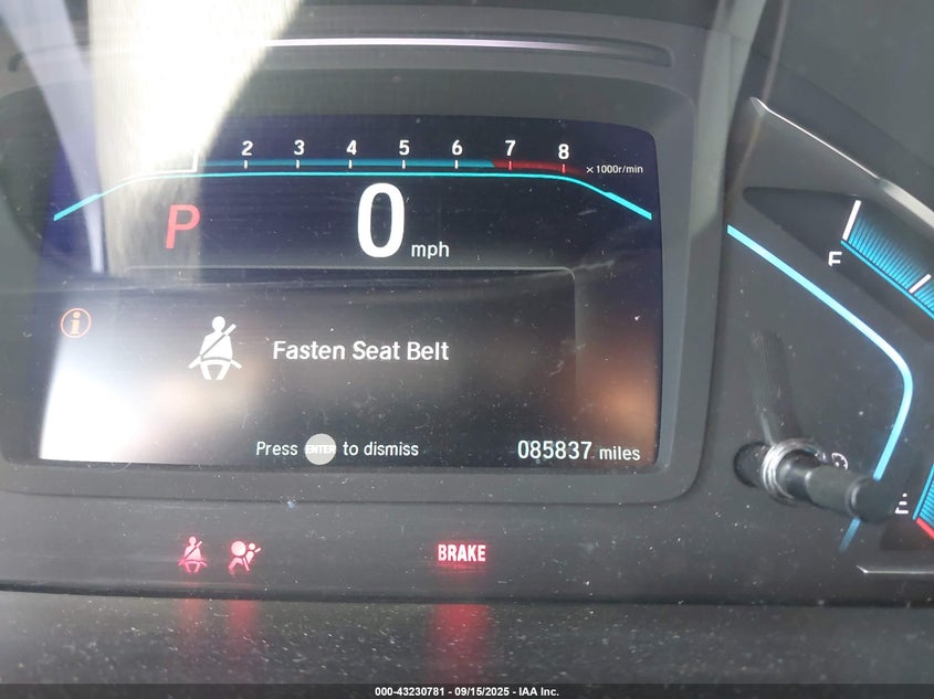 2019 Honda Odyssey Lx VIN: 5FNRL6H25KB042644 Lot: 43230781