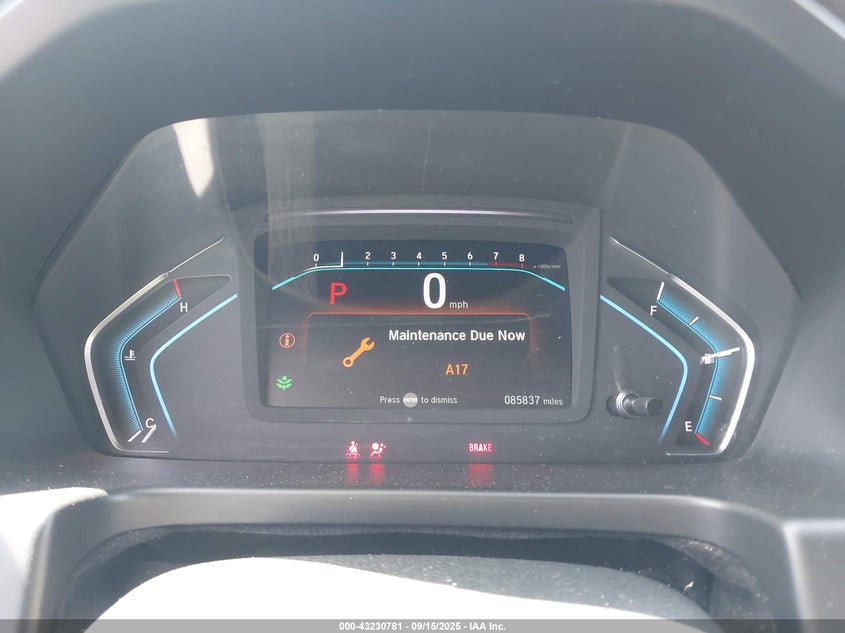 2019 Honda Odyssey Lx VIN: 5FNRL6H25KB042644 Lot: 43230781