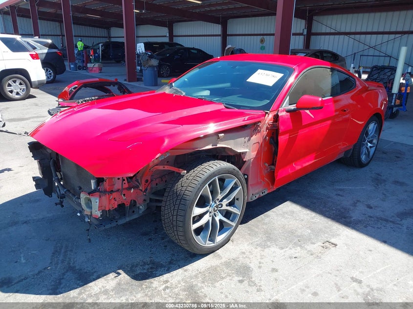 1FA6P8CF7H5237626 2017 Ford Mustang 5.0 Gt Premium Red