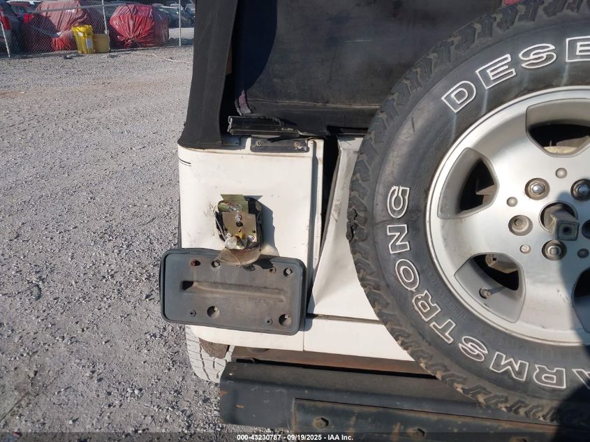 1997 Jeep Wrangler Se VIN: 1J4FY29P0VP439450 Lot: 43230787