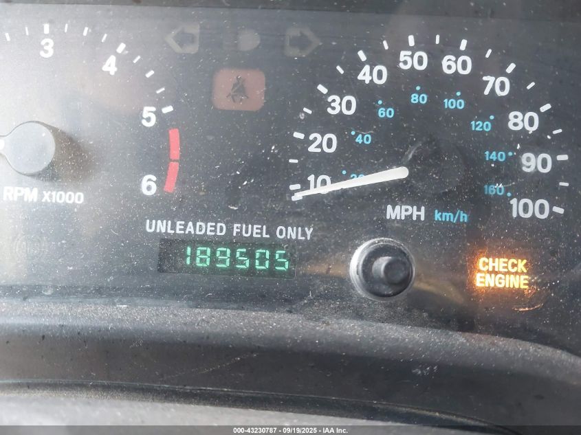 1997 Jeep Wrangler Se VIN: 1J4FY29P0VP439450 Lot: 43230787