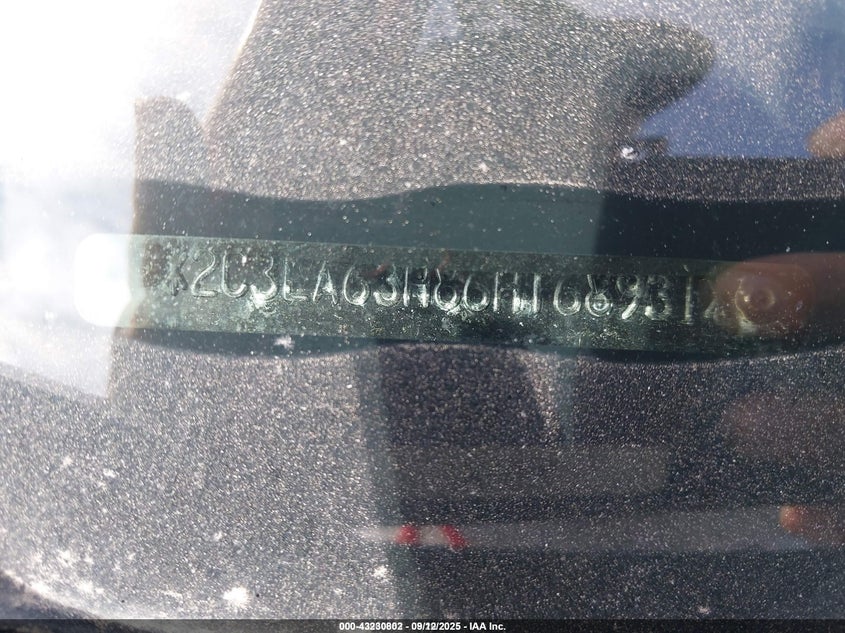 2006 Chrysler 300C VIN: 2C3LA63H86H168931 Lot: 43230802