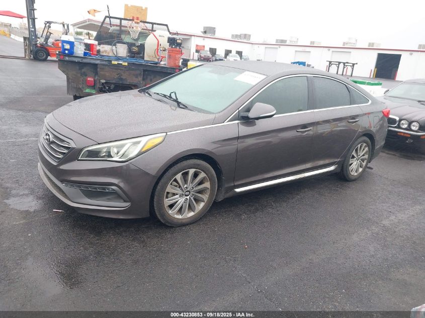 2016 Hyundai Sonata Sport VIN: 5NPE34AF6GH410354 Lot: 43230853