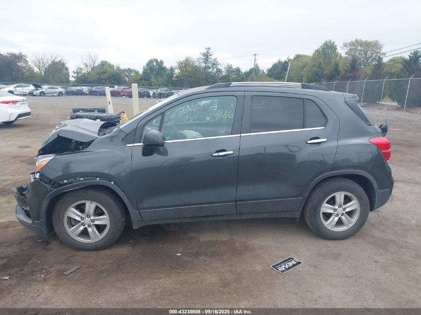 2018 Chevrolet Trax Lt VIN: 3GNCJLSB9JL325865 Lot: 43230886