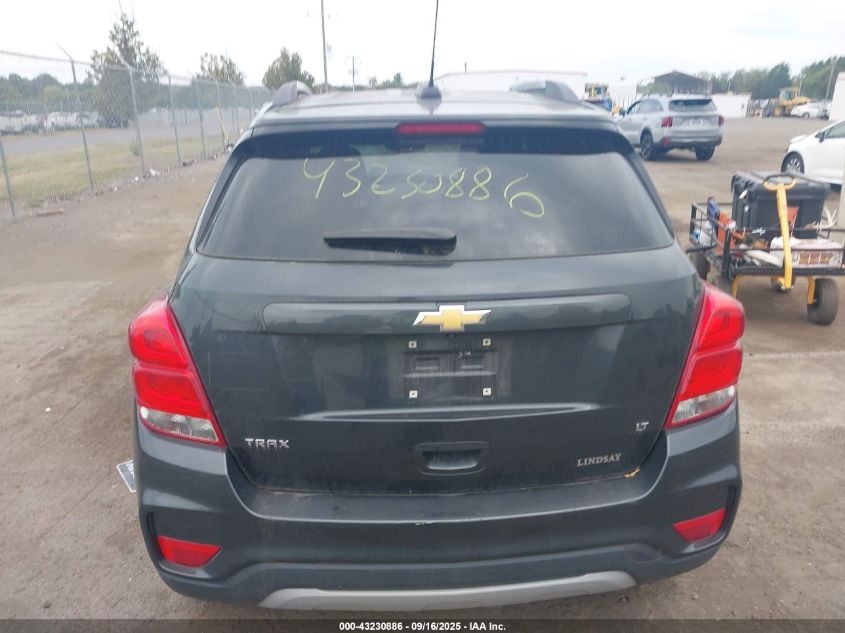 2018 Chevrolet Trax Lt VIN: 3GNCJLSB9JL325865 Lot: 43230886
