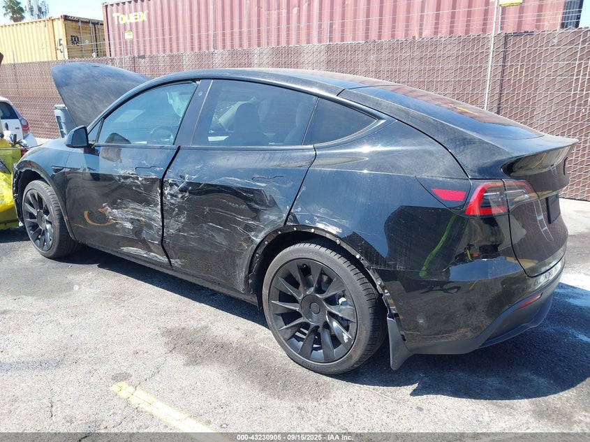 2020 Tesla Model y Long Range Dual Motor All-wheel Drive Black Lot 111043230905 Vin 5YJYGDEE5LF046469