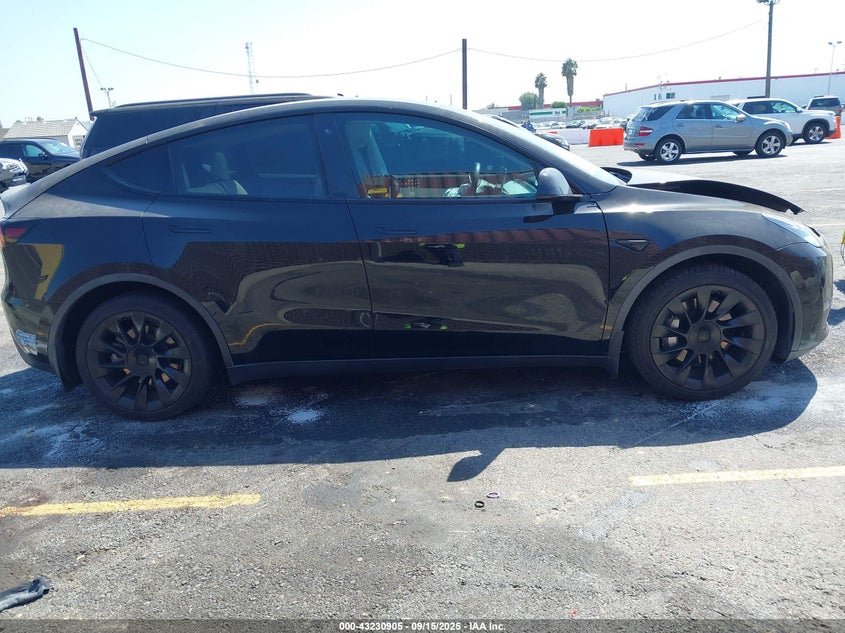 2020 Tesla Model y Long Range Dual Motor All-wheel Drive Black Lot 111043230905 Vin 5YJYGDEE5LF046469