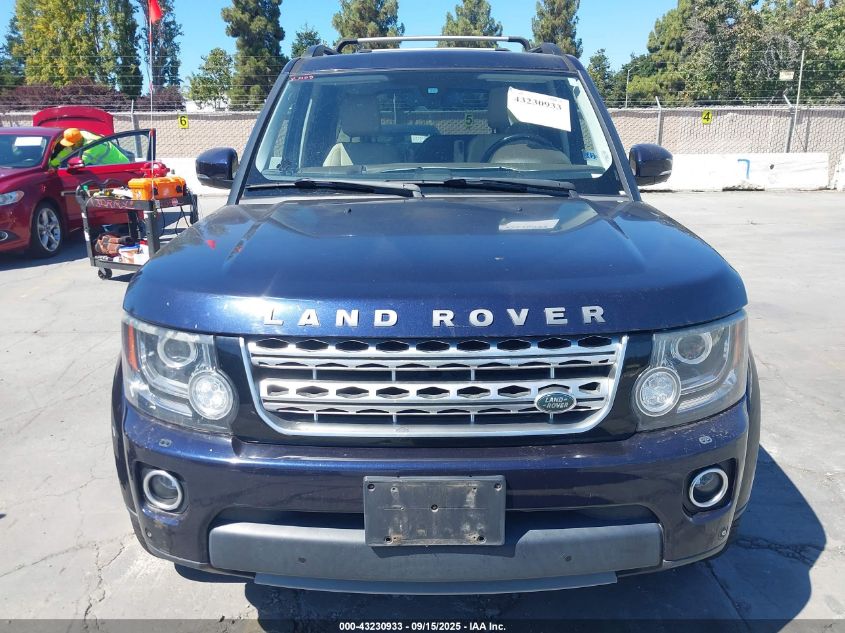 2014 Land Rover Lr4 VIN: SALAK2V64EA702484 Lot: 43230933