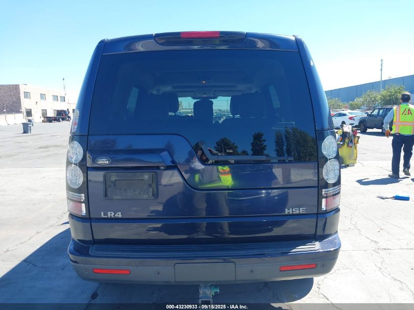 2014 Land Rover Lr4 VIN: SALAK2V64EA702484 Lot: 43230933