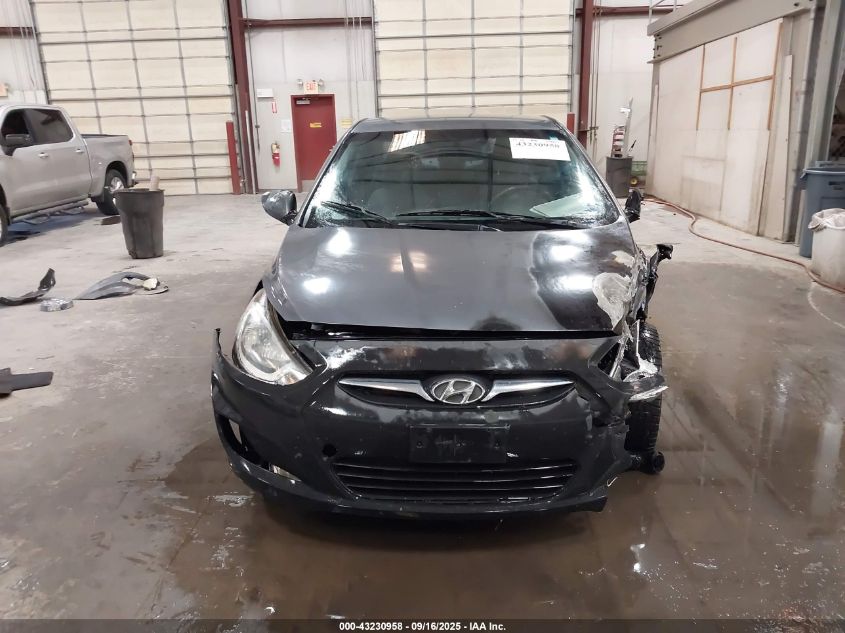 2012 Hyundai Accent Gls VIN: KMHCT4AE9CU084348 Lot: 43230958