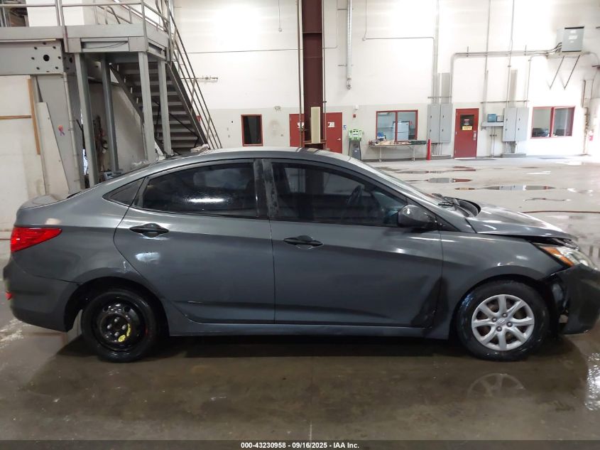 2012 Hyundai Accent Gls VIN: KMHCT4AE9CU084348 Lot: 43230958