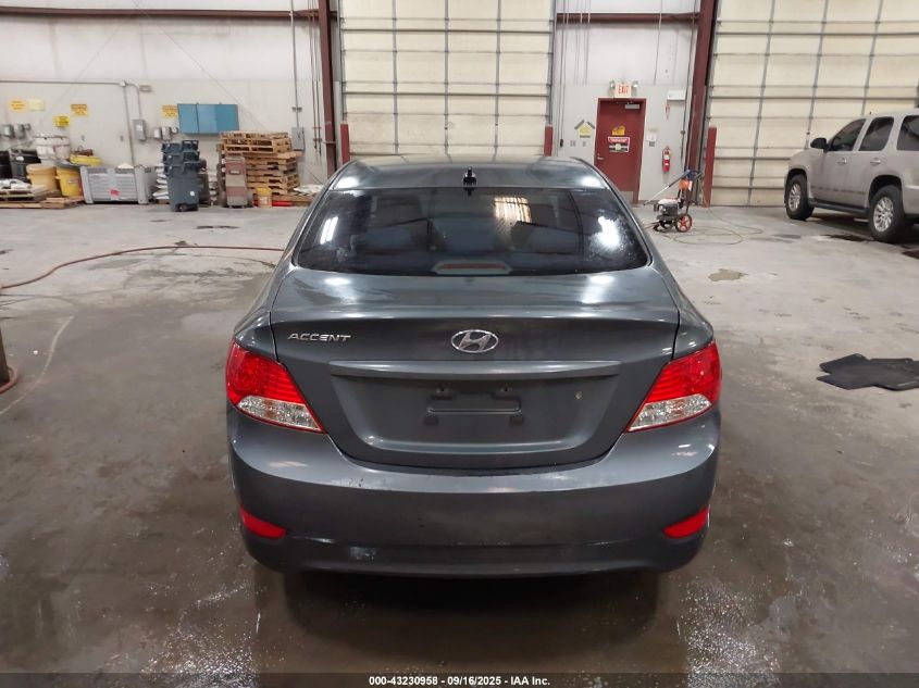 2012 Hyundai Accent Gls VIN: KMHCT4AE9CU084348 Lot: 43230958