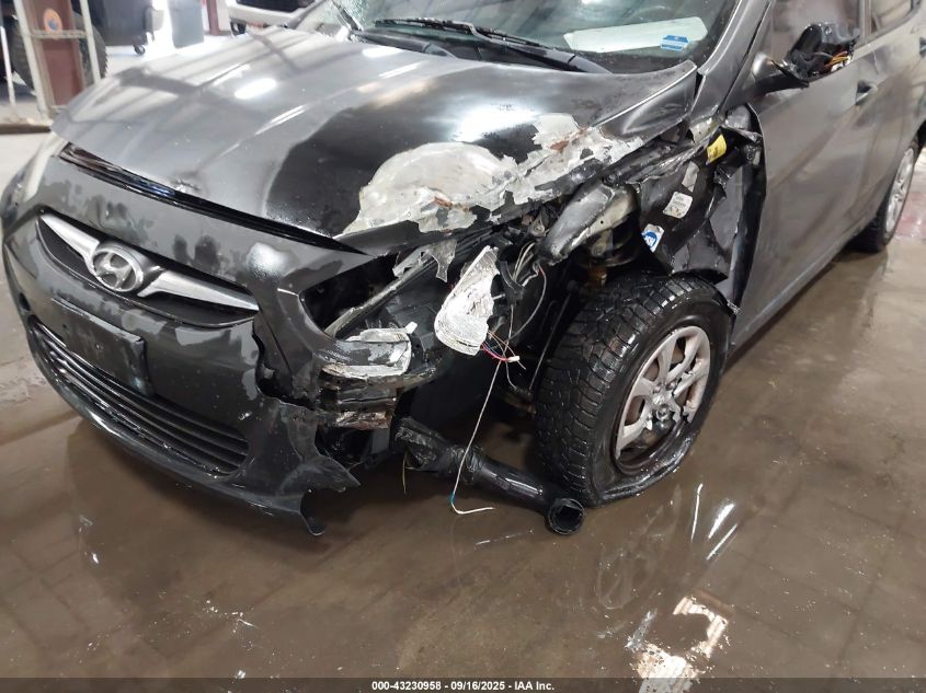 2012 Hyundai Accent Gls VIN: KMHCT4AE9CU084348 Lot: 43230958