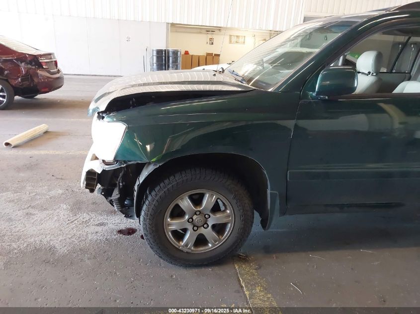 2002 Toyota Highlander VIN: JTEHF21A120046228 Lot: 43230971